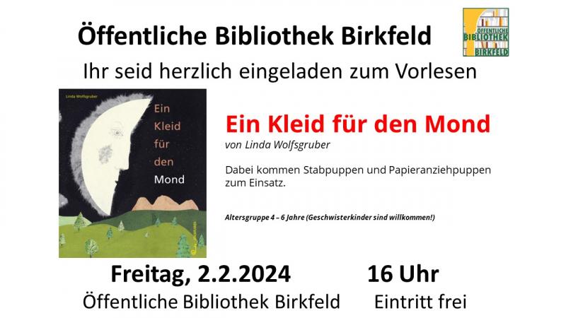 Vorlesen - Ein Kleid für den Mond