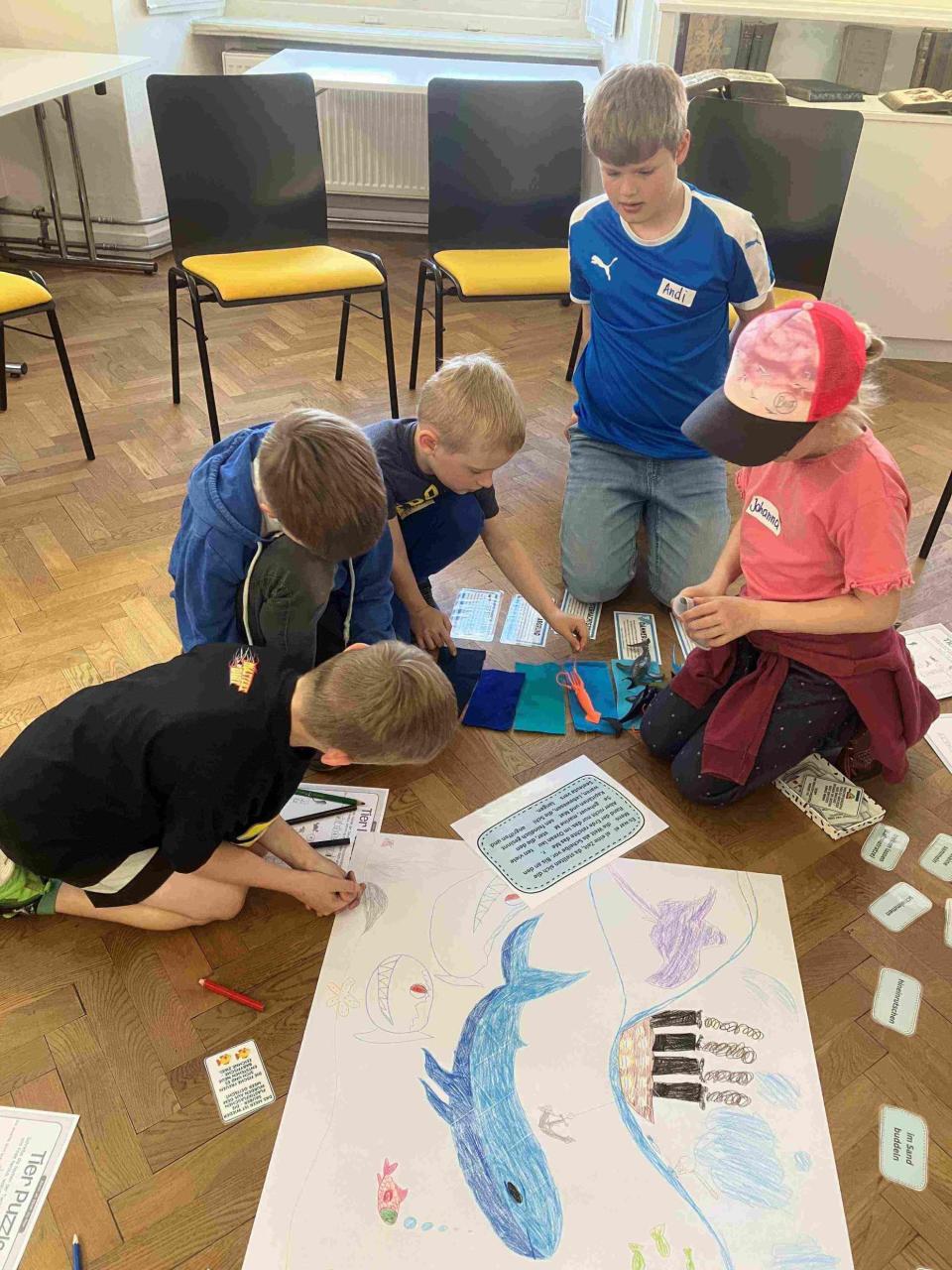 Hier ist ein Bild von einer Leseaktion.