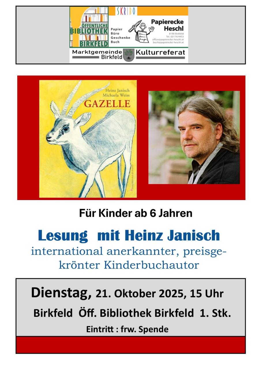 Hier ist eine Veranstaltungsankündigung  zu sehen.