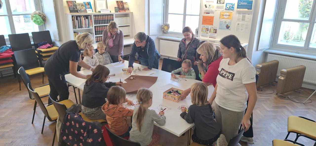 Hier ist ein Bild von einer Leseaktion.