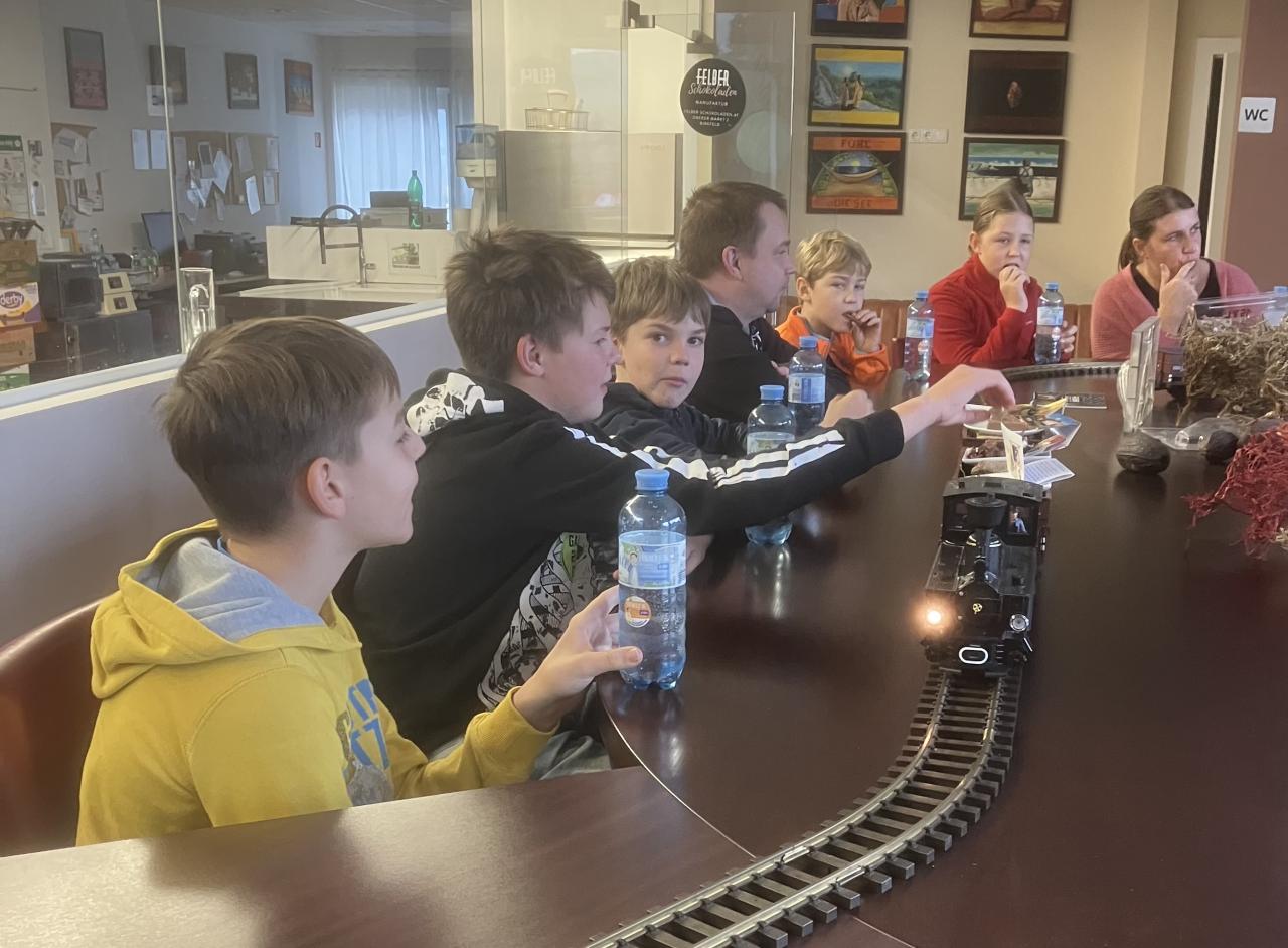 Hier ist ein Bild von einer Leseaktion.