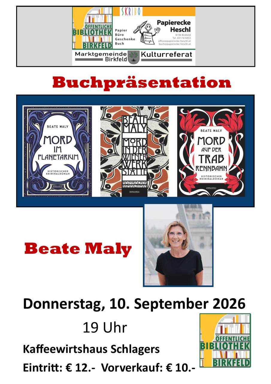 Hier ist eine Veranstaltungsankündigung zu sehen.