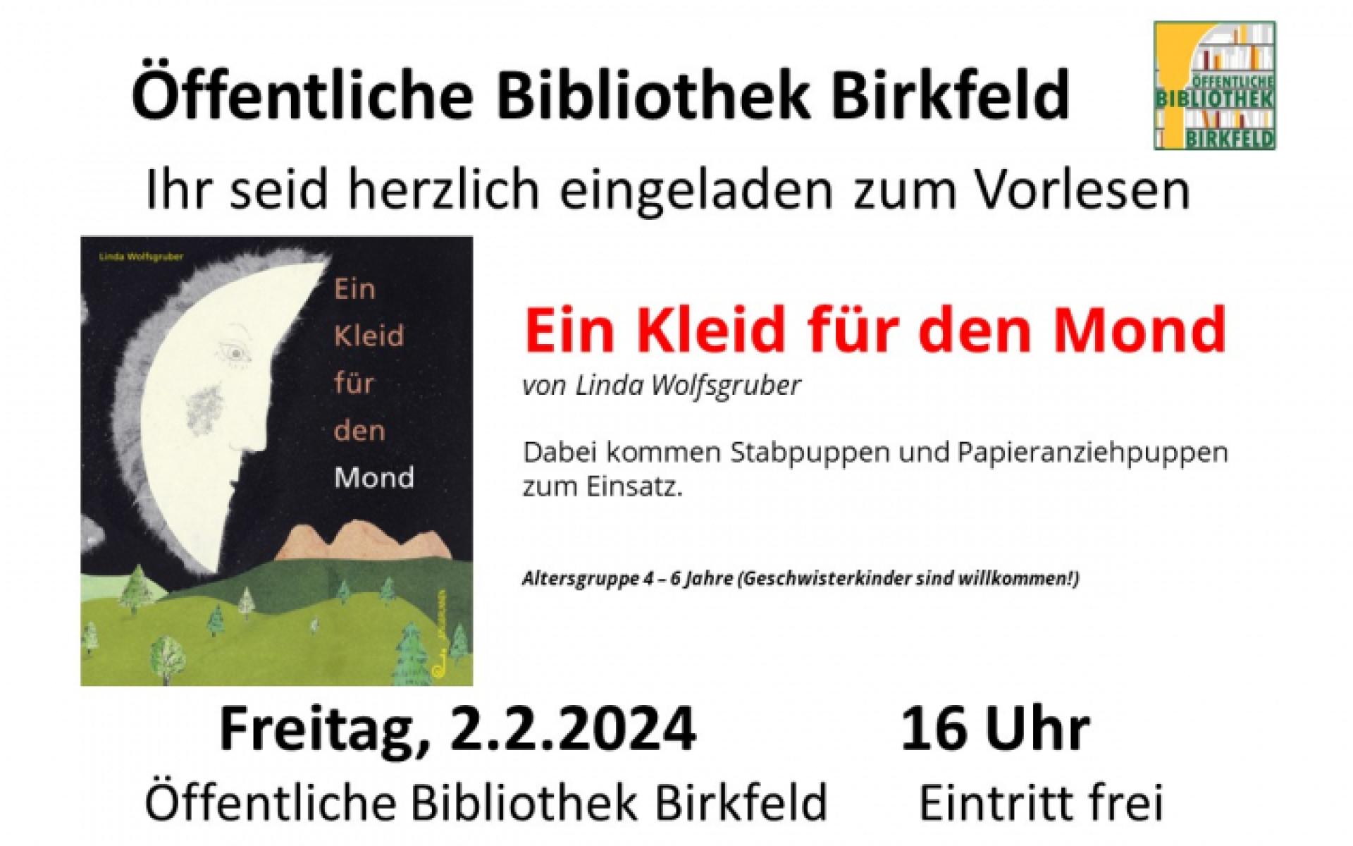 Vorlesen - Ein Kleid für den Mond