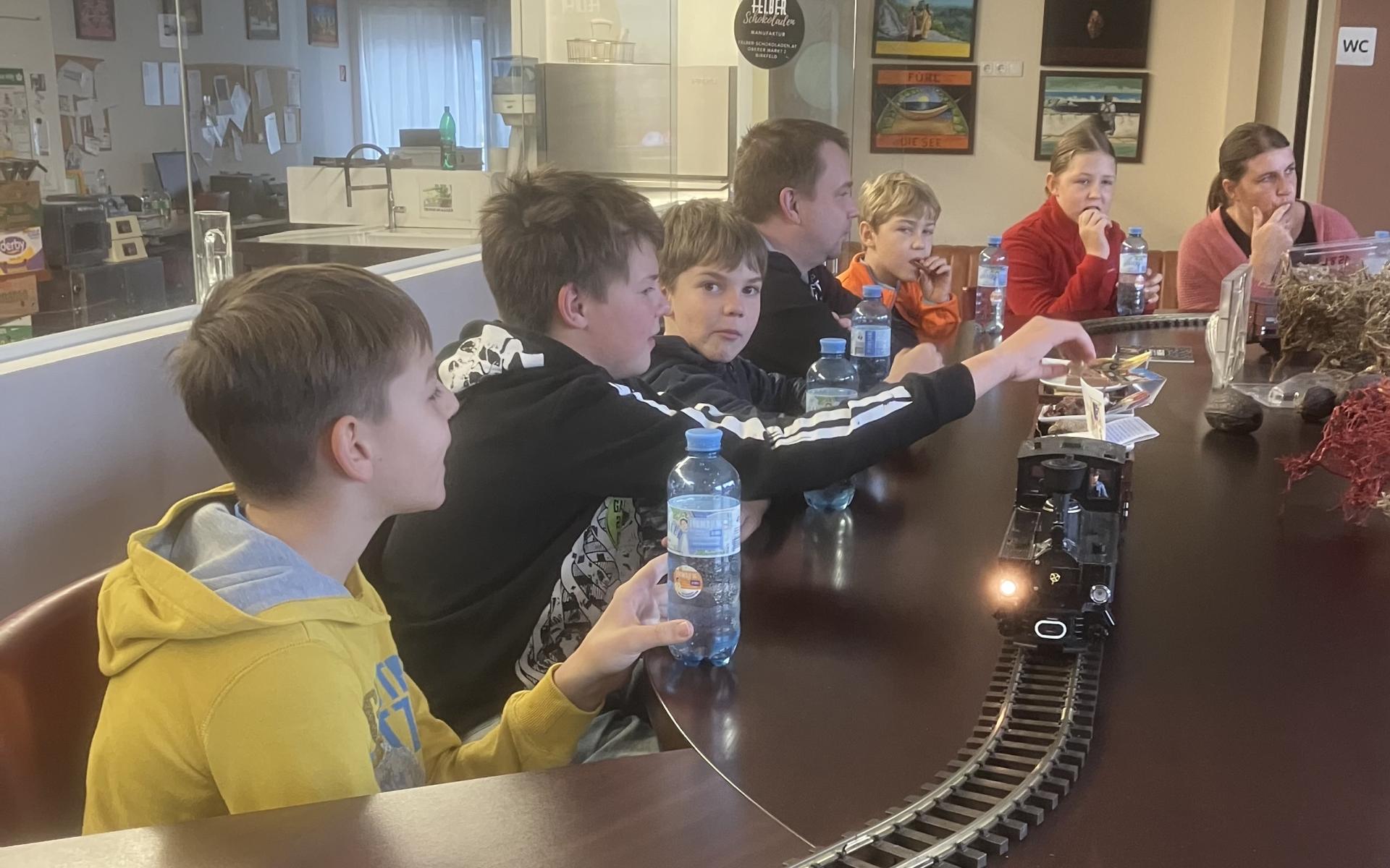 Hier ist ein Bild von einer Leseaktion.