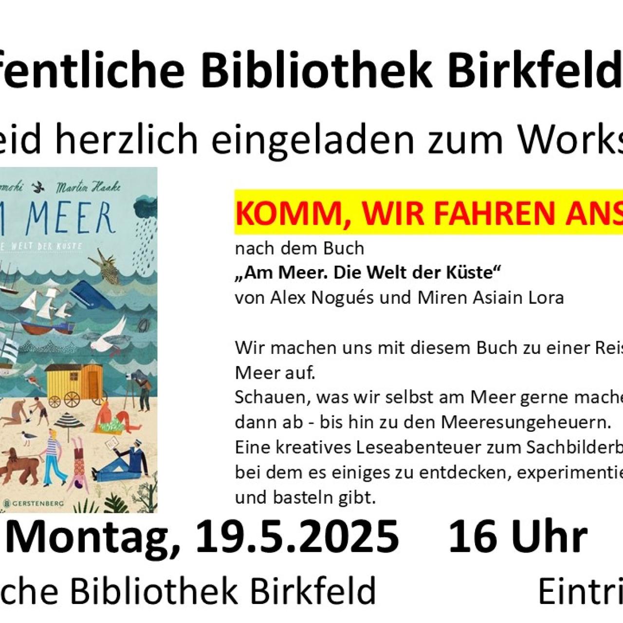 Hier ist eine Veranstaltungsankündigung  zu sehen.