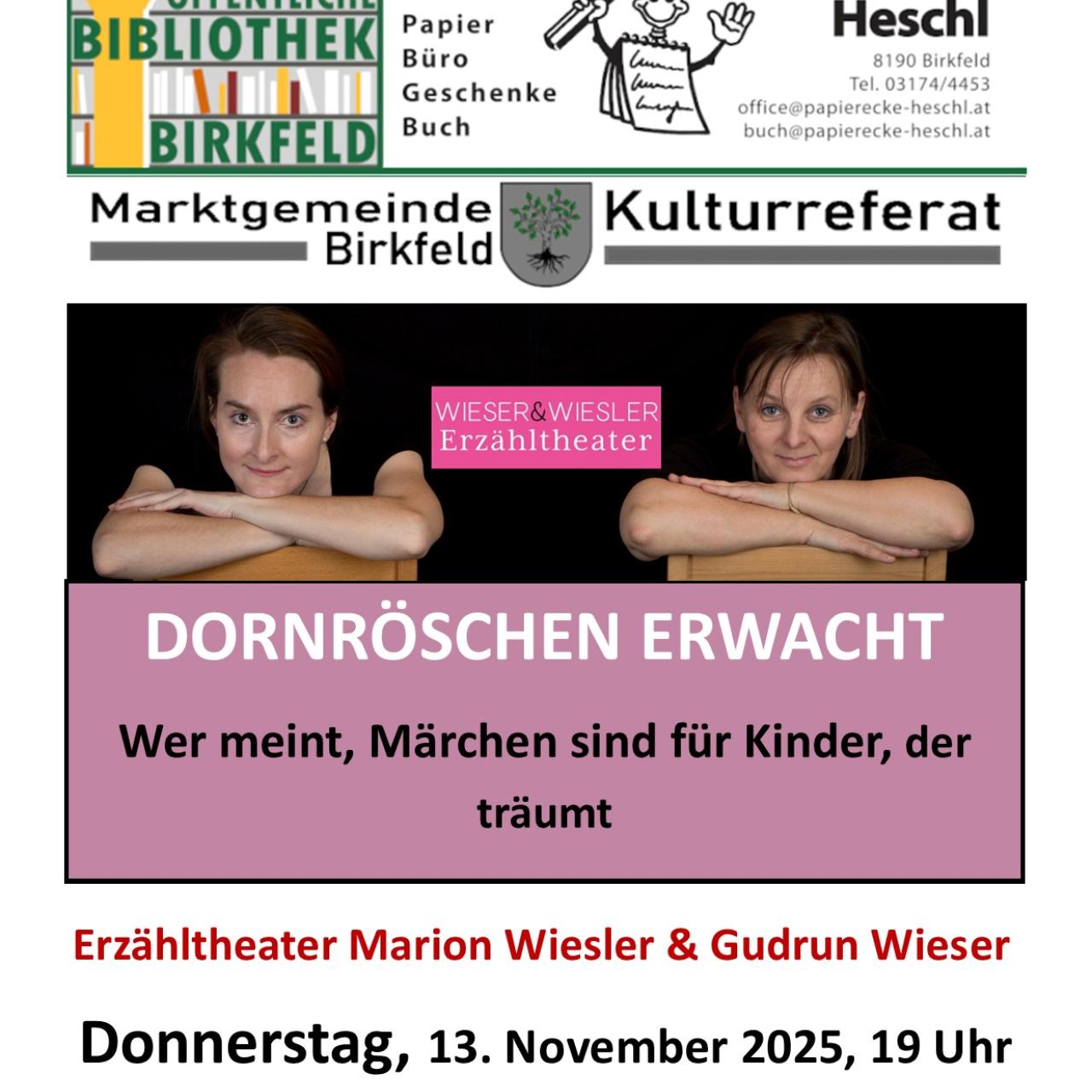 Hier ist eine Veranstaltungsankündigung  zu sehen.