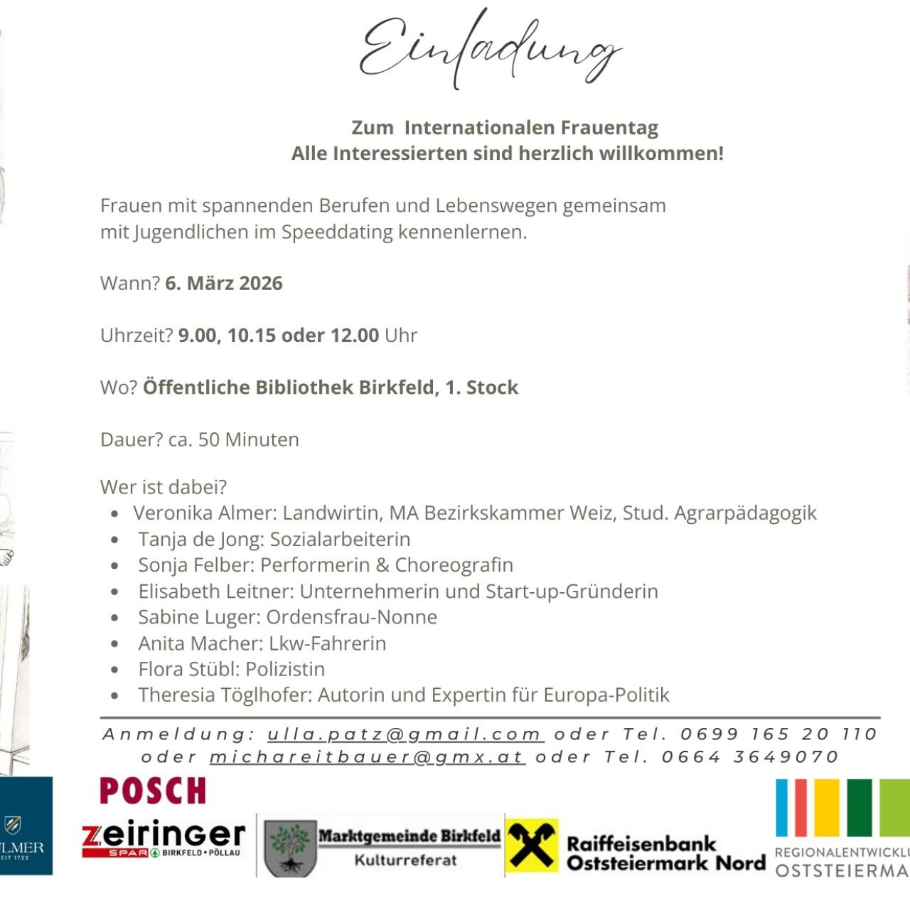 Hier ist eine Veranstaltungsankündigung zu sehen.