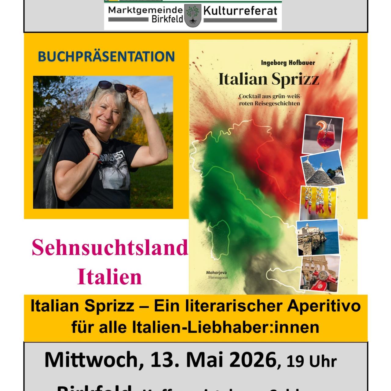 Hier ist eine Veranstaltungsankündigung zu sehen.