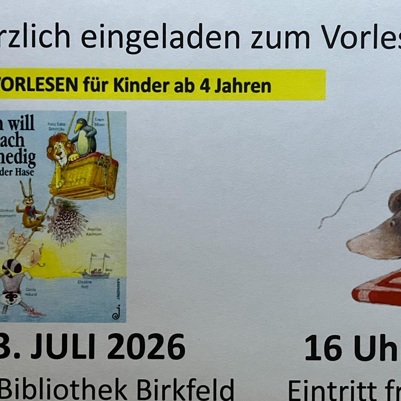 Hier ist eine Veranstaltungsankündigung zu sehen.